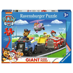 Ravensburger - Paw Patrol - 24 Teile - Riesenbodenpuzzle