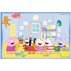 Ravensburger - Peppa Pig - Peppas Abenteuer - 2x12 Teile - Puzzles