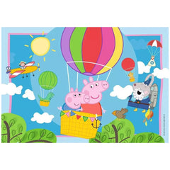 Ravensburger - Peppa Pig - Peppas Abenteuer - 2x12 Teile - Puzzles