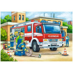Ravensburger - Polizei und Feuerwehr - 2x12 Teile - Puzzles