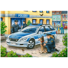 Ravensburger - Polizei und Feuerwehr - 2x12 Teile - Puzzles