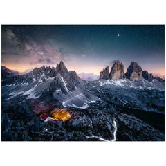 Ravensburger - Puzzle-1000-Teile-Schöne-Berge