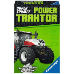 Ravensburger - Super Trump Power Tractor - Board Game - German Edition