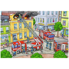 Ravensburger - Traveling With Blue Lights - 2x12 Pieces - Puzzles