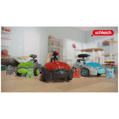 Schleich - Eldrador Kreaturen - Eis-Crashmobil mit Mini-Kreatur - Action- und Spielzeugfiguren - 42669