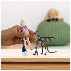 Schleich - Harry Potter - Luna Lovegood™ & Baby Thestral - Action- und Spielzeugfiguren - 42636