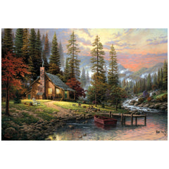 Schmidt Spiele - Haus in den Bergen 500 Teile - Puzzles