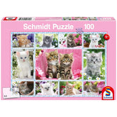 Schmidt Spiele - Kätzchen 100 Teile - Puzzles