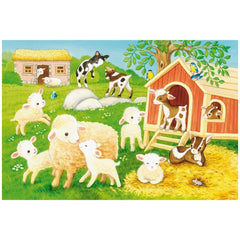 SCHMIDT SPIELE - Meine Bauernhof-Freunde 3x24 Teile Kinderpuzzles - Puzzles