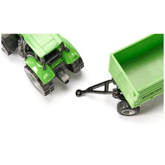 Siku - DEUTZ-FAHR mit Fortuna 4-Rad-Anhänger - Spielzeuge Fahrzeuge