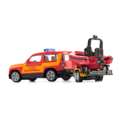 Siku - Land Rover Defender with boat - Play Vehicles