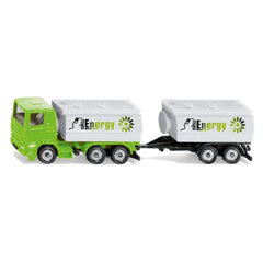 Siku - Truck with tank truck superstructure and trailer - Play Vehicles
