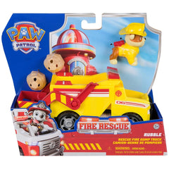 Spin Master - Paw Patrol Fire Rescue Rubble Rescue Fire Cruiser Toy Playset