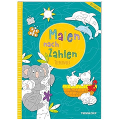 TESSLOFF - Painting by Numbers Animal Babies - Arts & Crafts - German Edition