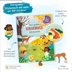 TROTSCH - Mein großes Stickerbuch Jahreszeiten Bücher - Deutsche Ausgabe