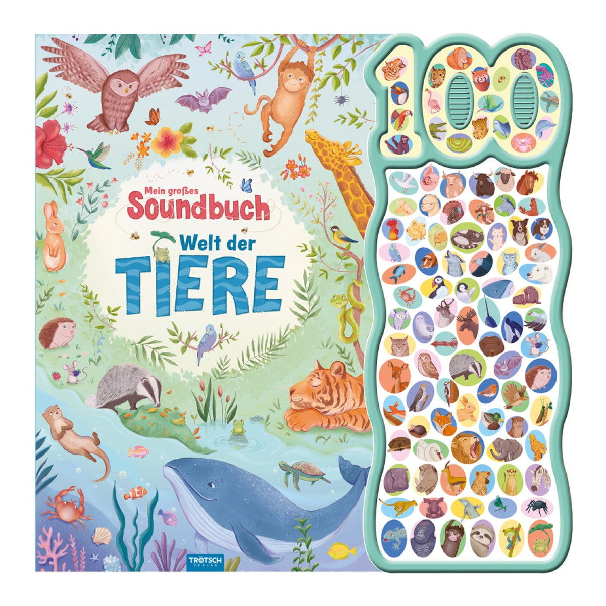 Trötsch Verlag - Bücher - Mein Großes Soundbuch - Tiergeräusche - 3 Jahre - Lernspielzeug