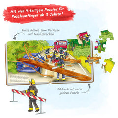 TROTSCH - Puzzlebuch Feuerwehr Puzzles - German Edition