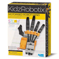 4M - KidzRobotix Motorisierte Roboterhand - Roboter Spielzeug - 8 - Spaß Projekt - 4M03407