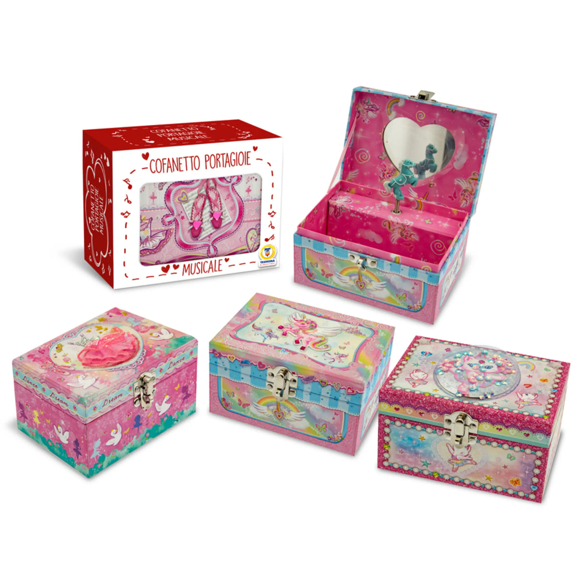 Teorema - Musical Rectangular Jewellery Box - Collectibles