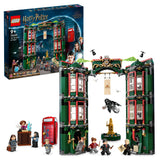 LEGO 76403 Harry Potter The Ministry of Magic Modular Model Building Set with 12 Minifigures and Transformation Feature, Collectable Gift Idea