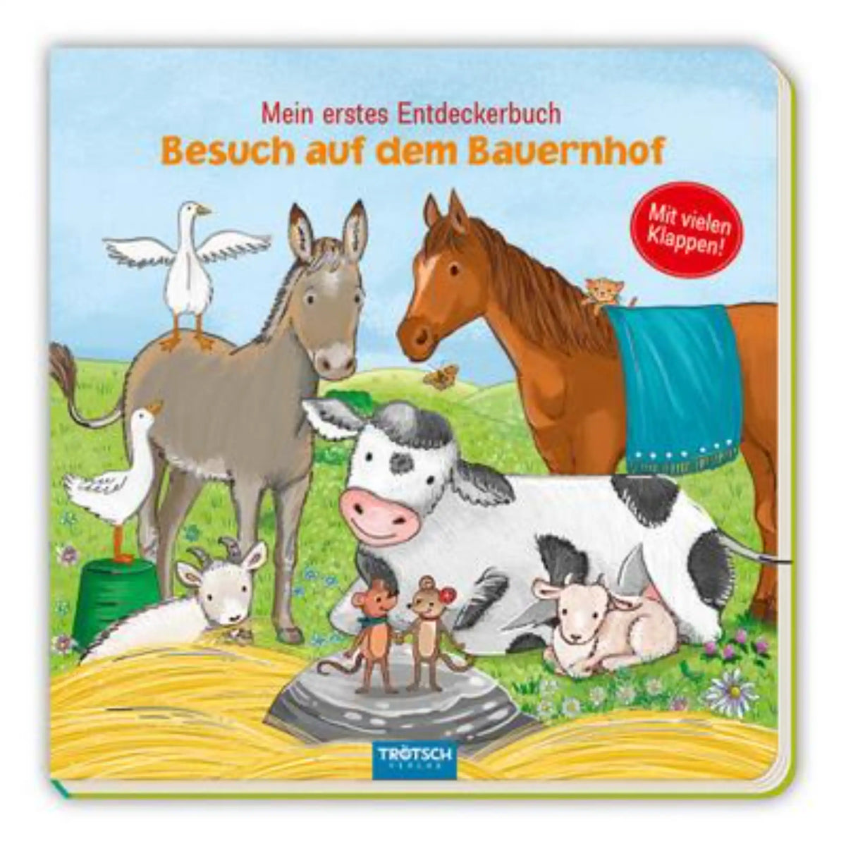 TROTSCH - Kleine Tierfreunde Mein Erstes Entdeckerbuch Besuch auf dem Bauernhof Bücher - Deutsche Ausgabe