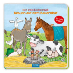 TROTSCH - Kleine Tierfreunde Mein Erstes Entdeckerbuch Besuch auf dem Bauernhof Bücher - Deutsche Ausgabe