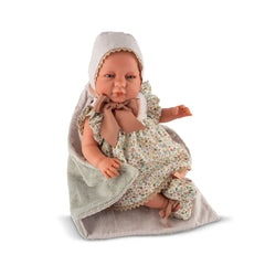 ASI Dolls - Sofía Real Reborn 46cm - Handgefertigte lebensechte Babypuppe - 3+ Jahre