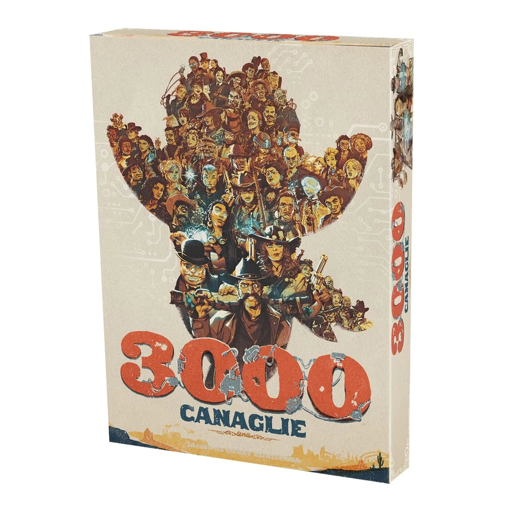 Asmodee - 3000 Canaglie - Brettspiele - +12 - Wettbewerbs - Kartenmanagement - STR9761 - Italienische Edition