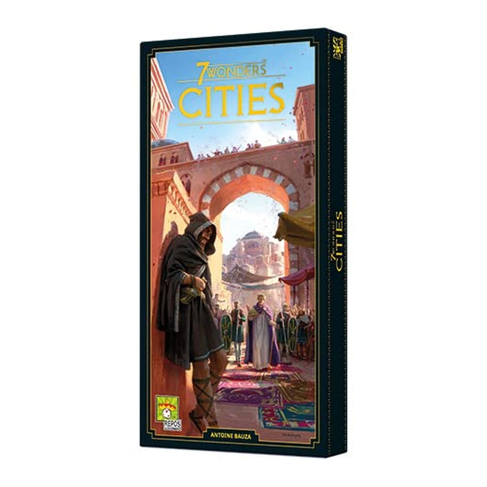 Asmodee - 7 Wonders - Cities - Age +10 - Board Games - STR8042 - Italian Edition