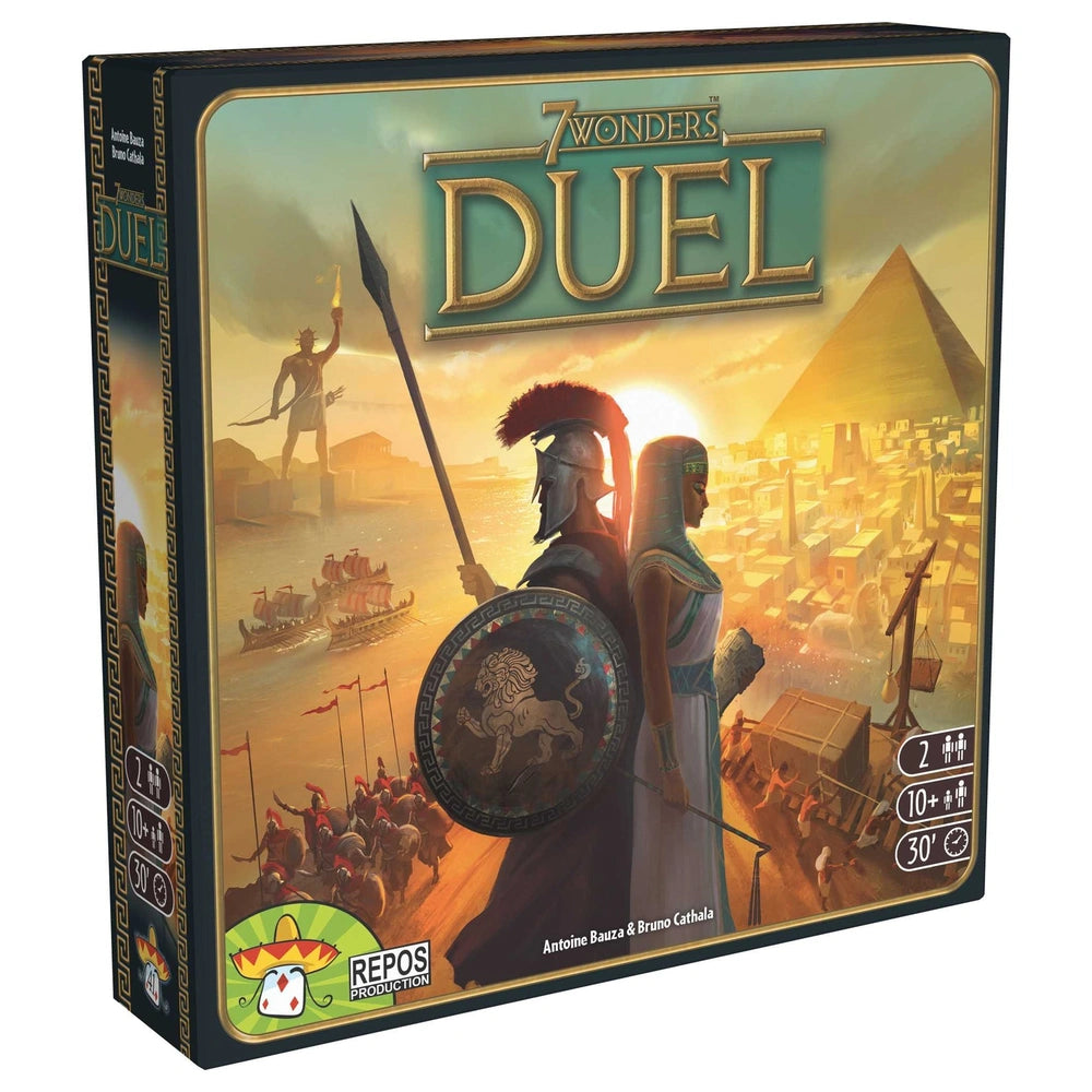 Asmodee - 7 Wonders Duel - Agora - +10 - Brettspiele - STR8039 - Italienische Edition