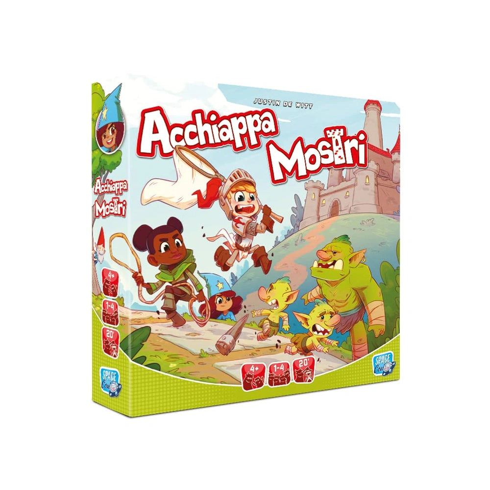 Asmodee - Acchiappa Mostri - Brettspiele - 4+ - STR8766 - Italienische Edition