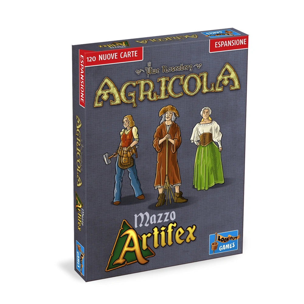 Asmodee - Agricola Artifex Deck - Kartenspiele - 12+ - STR8178 - Italienische Edition