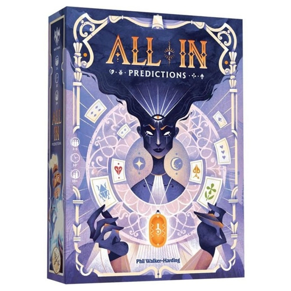 Asmodee - All In - Predictions - Brettspiele - 10+ - STR7612 - Italienische Edition