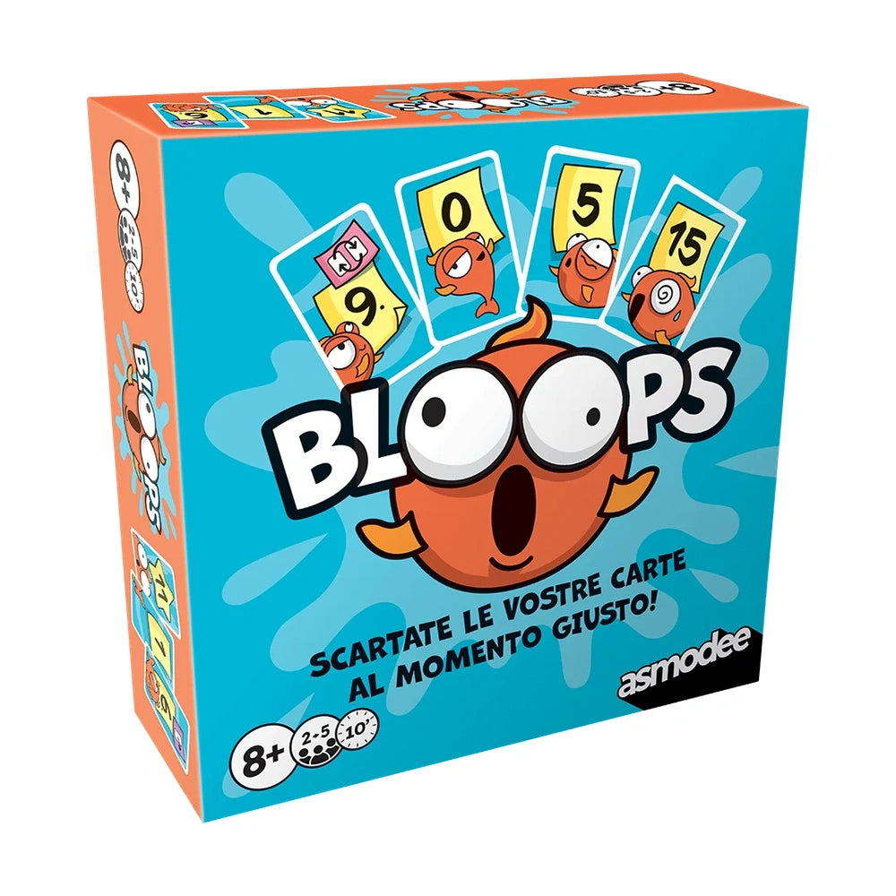 Asmodee - Bloops - Brettspiele - +8 - Partyspiel - STR8471 - Italienische Edition