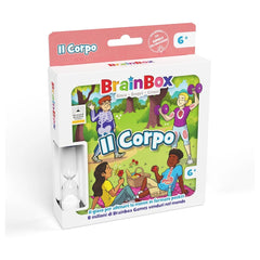 Asmodee - BrainBox - Il Corpo - Brettspiele - 6+ - STR6814 - Italienische Edition
