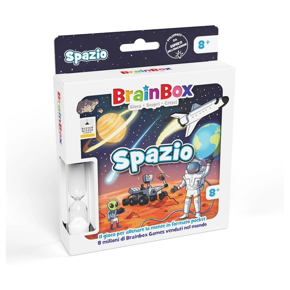 Asmodee - BrainBox Spazio - Brettspiele - 6+ - STR6813 - Italienische Edition