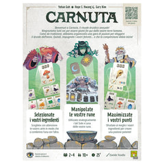Asmodee - Carnuta - Board Games - Age +10 - Strategy - STR8775 - Italian Edition