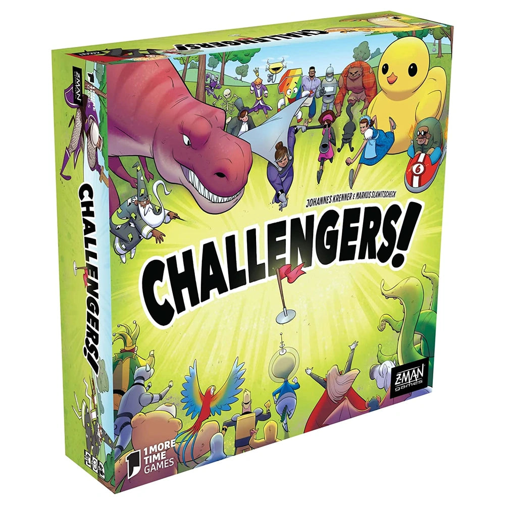 Asmodee - Challengers! - Brettspiele - +8 - Strategie - STR8912 - Italienische Edition