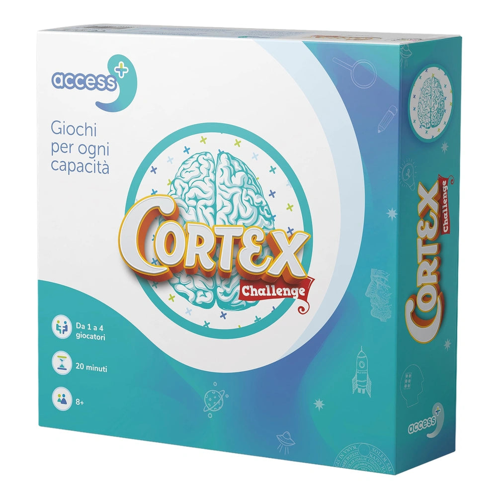 Asmodee - Cortex Access+ - Brettspiele - +8 - STR9462 - Italienische Edition