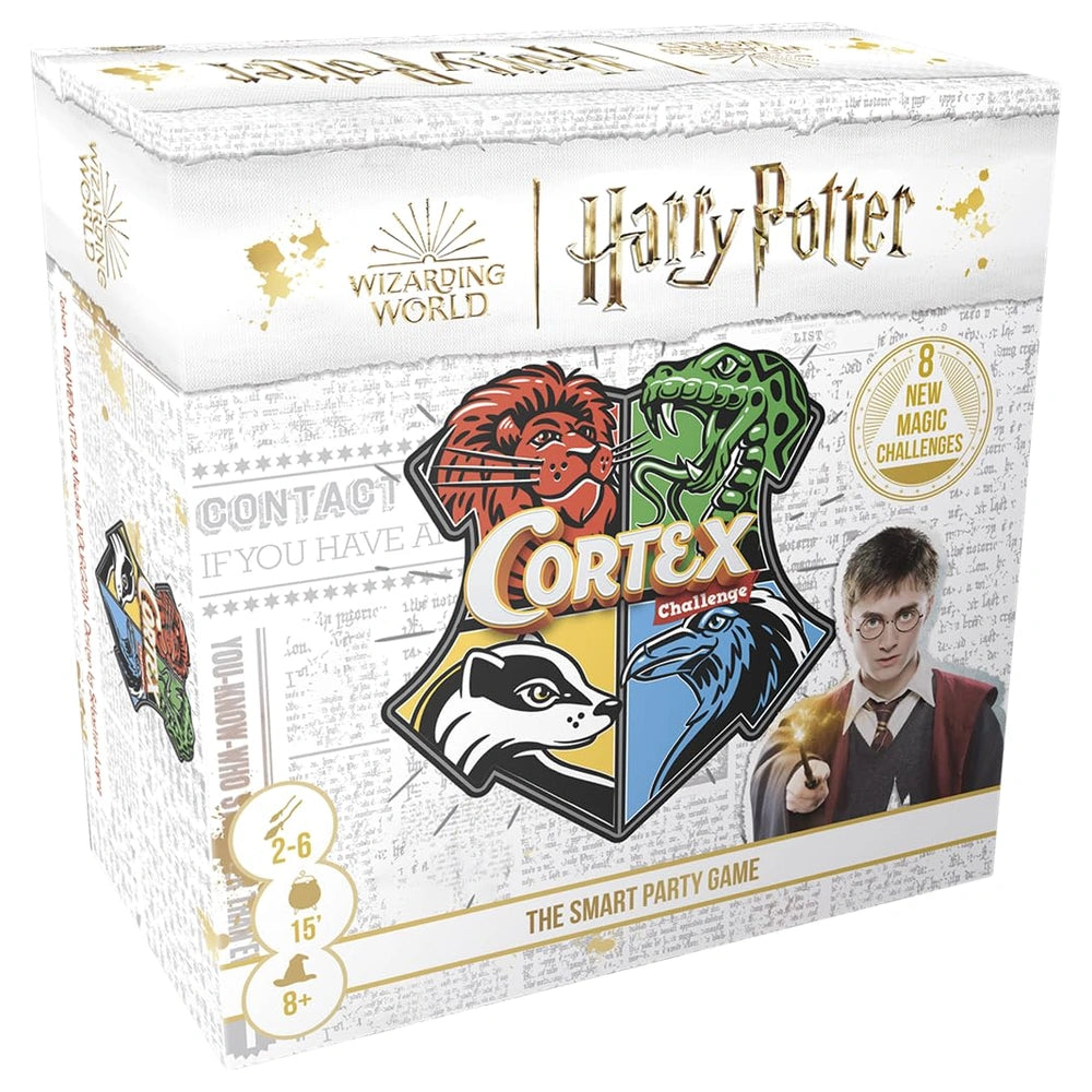 Asmodee - Cortex: Harry Potter - Brettspiele - 8+ - Spaß Herausforderung - STR8937 - Italienische Edition