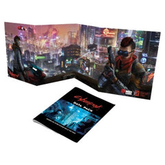 Asmodee - Cyberpunk Red Datenbildschirm - Brettspiele - 14 - STR2410 - Italienische Edition
