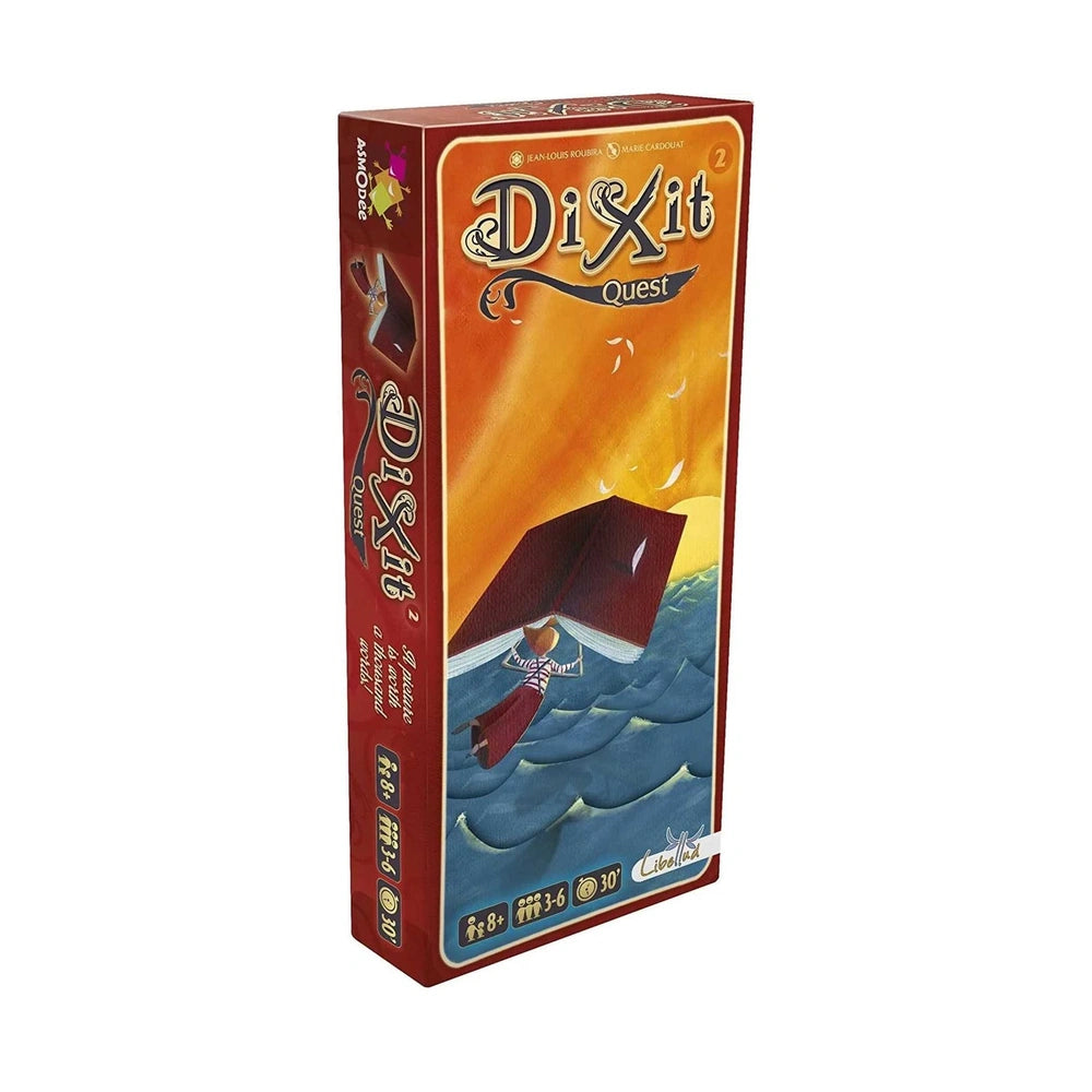 Asmodee - Dixit 2: Quest - Brettspiele - +8 - STR8007 - Italienische Edition