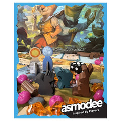 Asmodee - Everdell Duo - Brettspiele - +10 - STR8403 - Italienische Edition