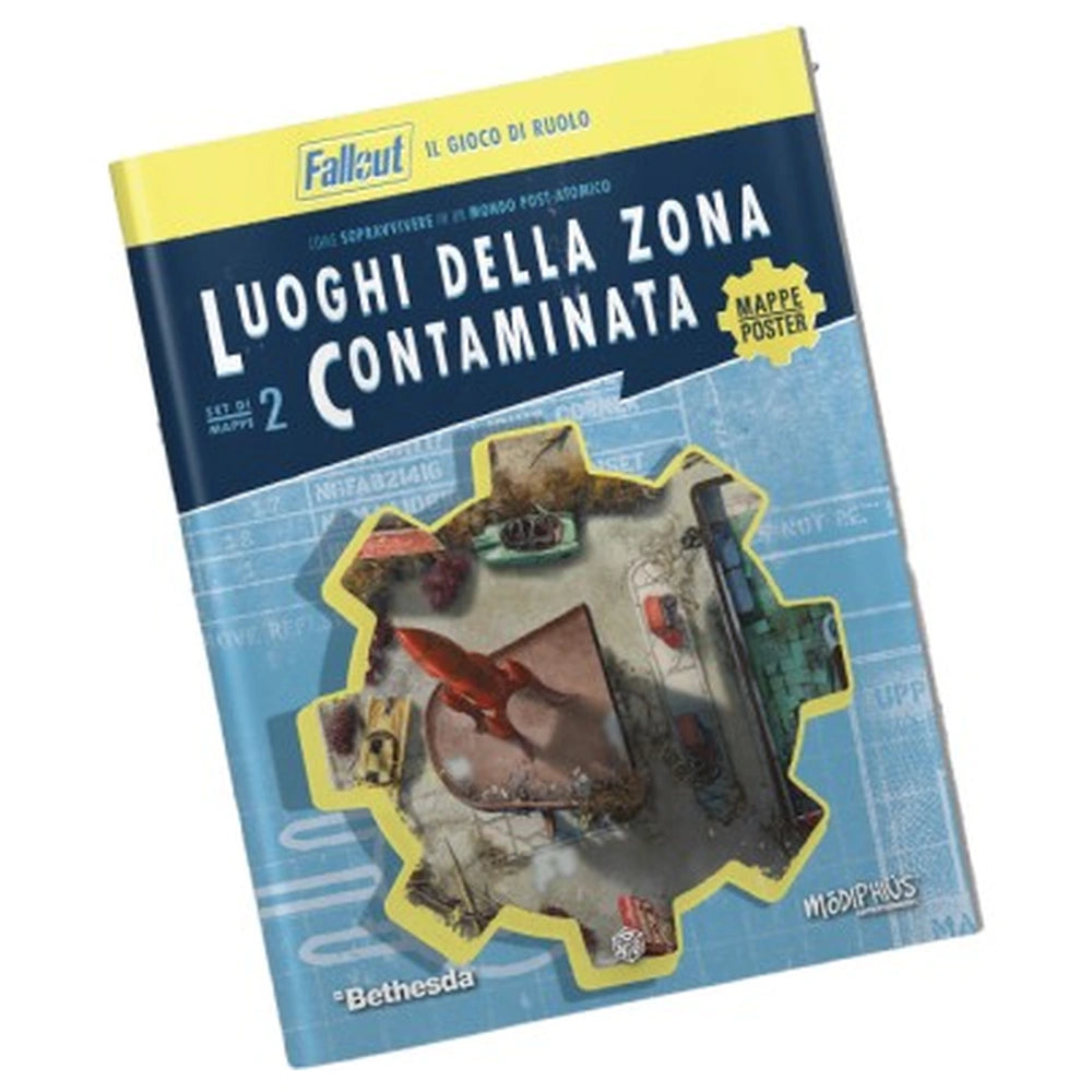 Asmodee - Fallout - Set di Mappe Vol. 2 - Brettspiele - 14 - STR2430 - Italienische Edition