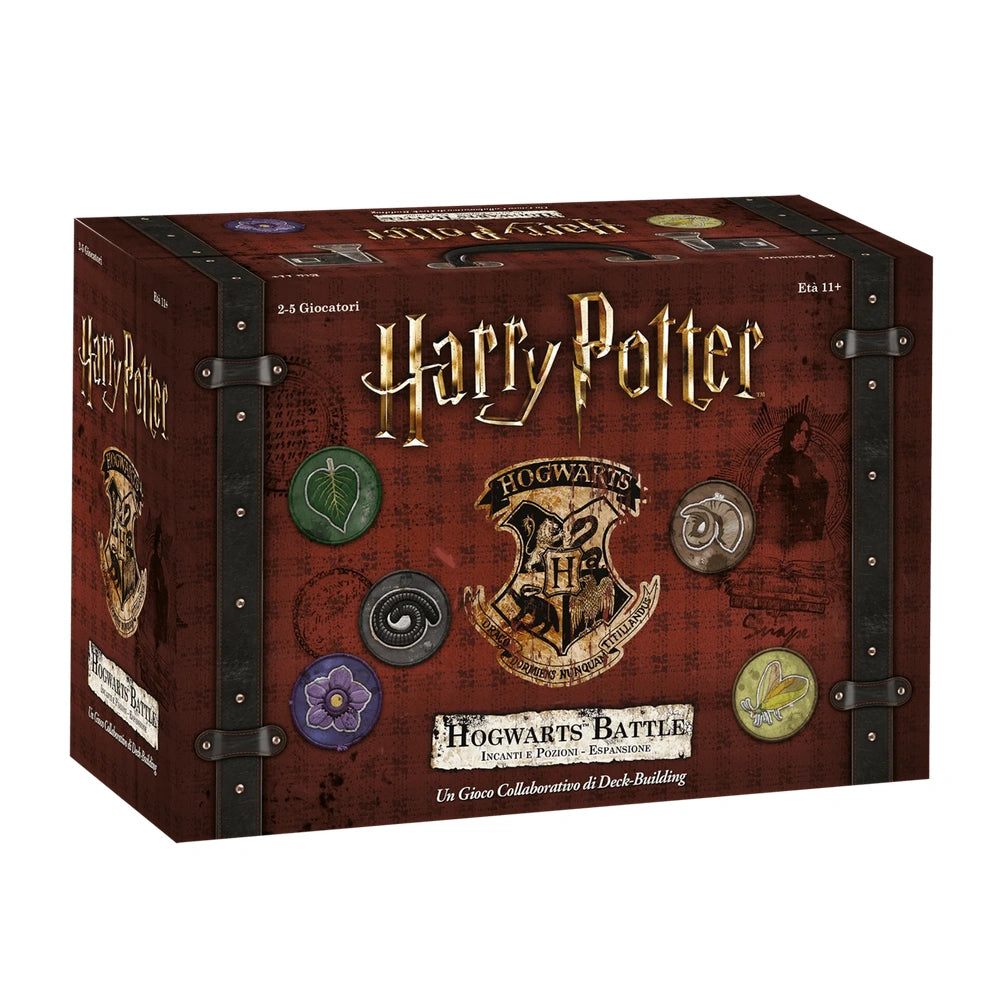 Asmodee - Harry Potter Hogwarts Battle - Brettspiele - 11+ - STR8138 - Italienische Edition
