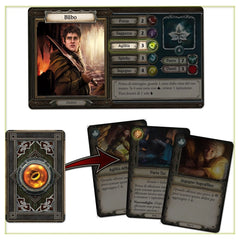 Asmodee - Der Herr der Ringe - Reisen in Mittelerde - +13 - Brettspiele - STR10700 - Italienische Ausgabe