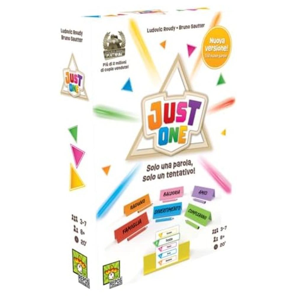 Asmodee - Just One - Refresh - Brettspiele - +8 - STR8709 - Italienische Edition