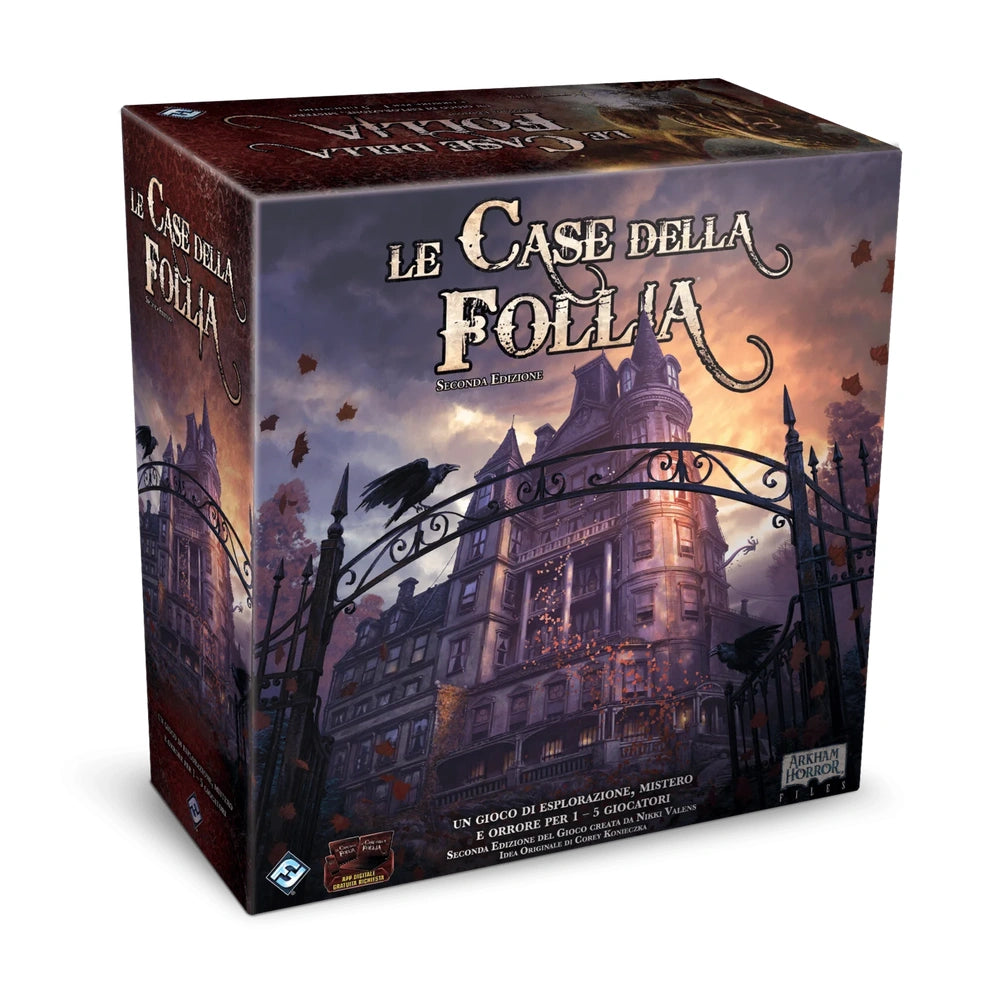 Asmodee - Le Case della Follia - Brettspiele - 14+ - STR9400 - Italienische Edition
