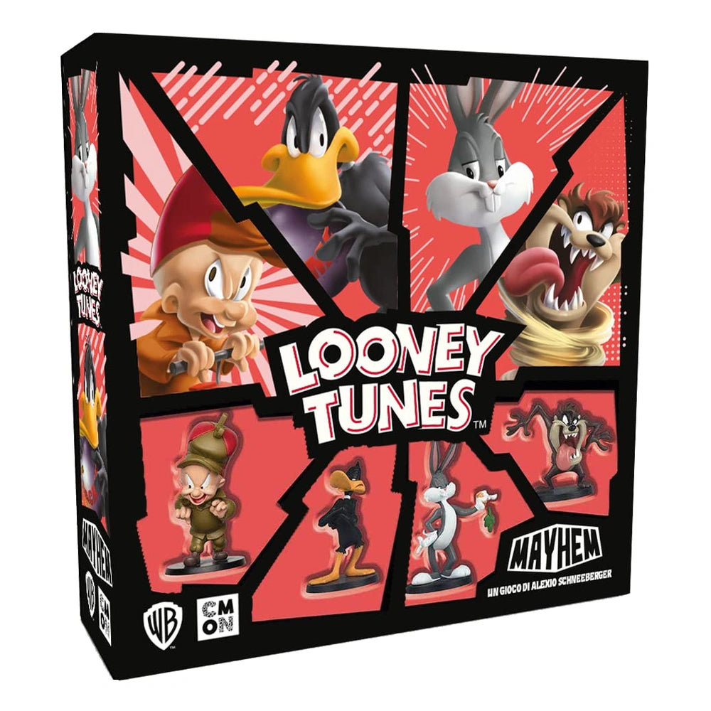 Asmodee - Looney Tunes Mayhem - Brettspiele - 10+ - STR8751 - Italienische Edition