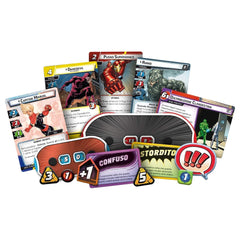 Asmodee - Marvel Champions LCG - Kartenspiele - +12 - Episches Abenteuer - STR9330 - Italienische Ausgabe